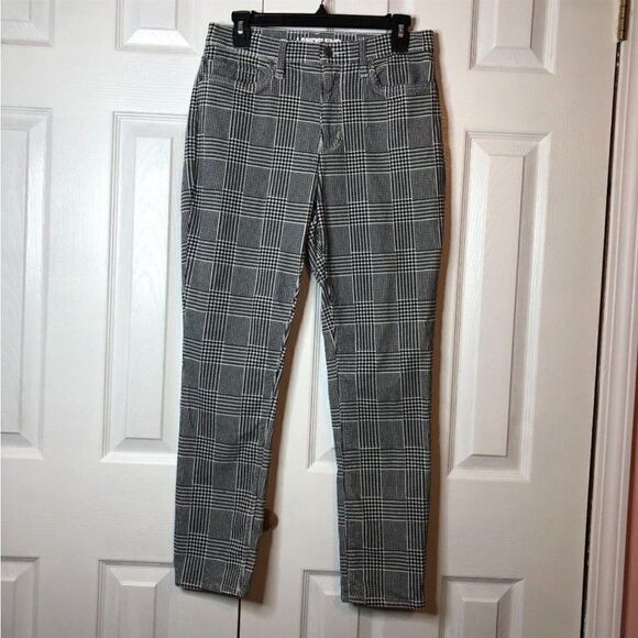 Lands' End High Rise Slim Pant Houndstooth
Velvety Soft Corduroys Size 8 - Picture 1 of 7